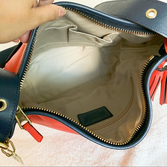 NWT Coach Color Block Bleecker Leather Bucket Bag​ - Picture 7 of 7